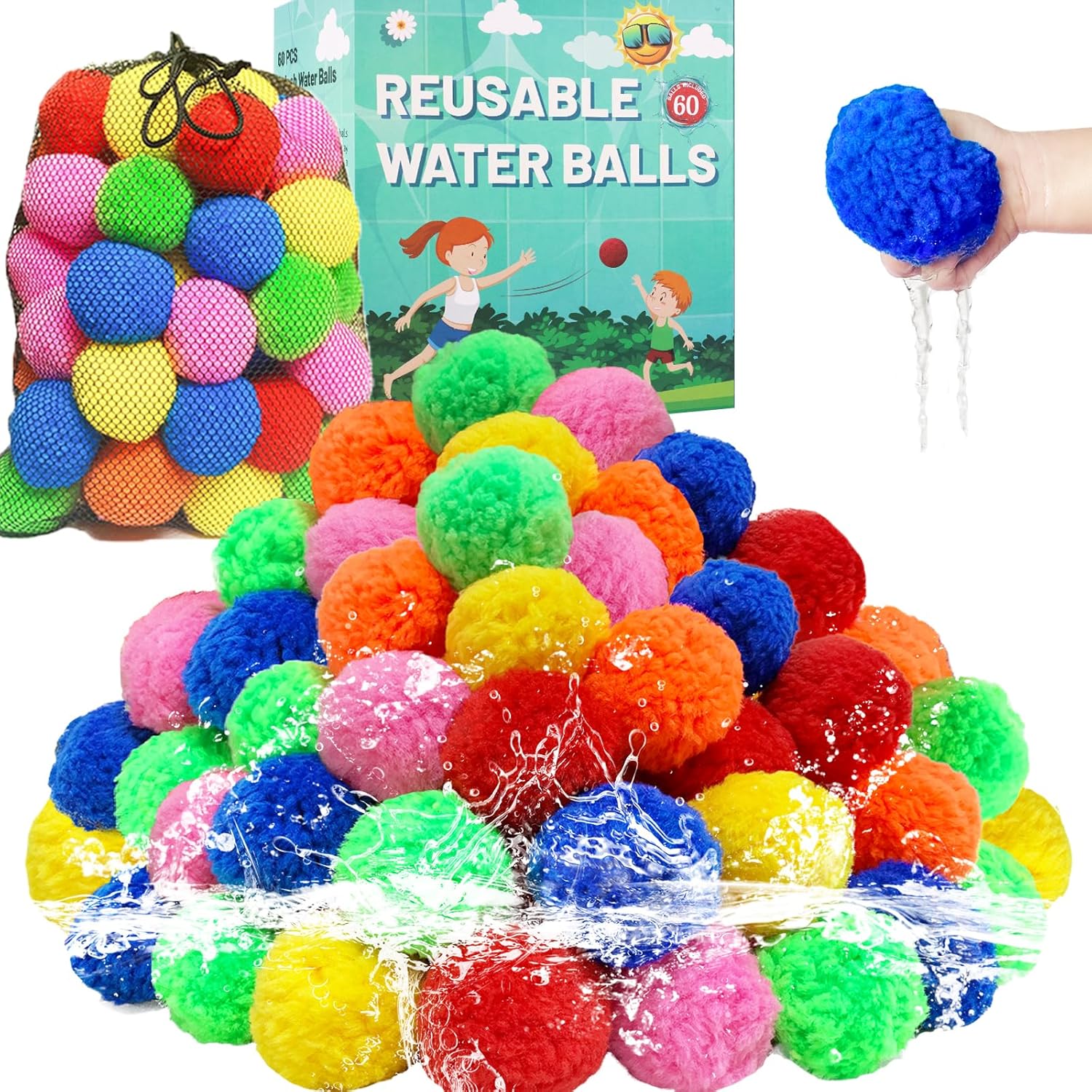 Kids Outdoor Nature Toys - Altrek Store BEFANS 60 Pcs Reusable