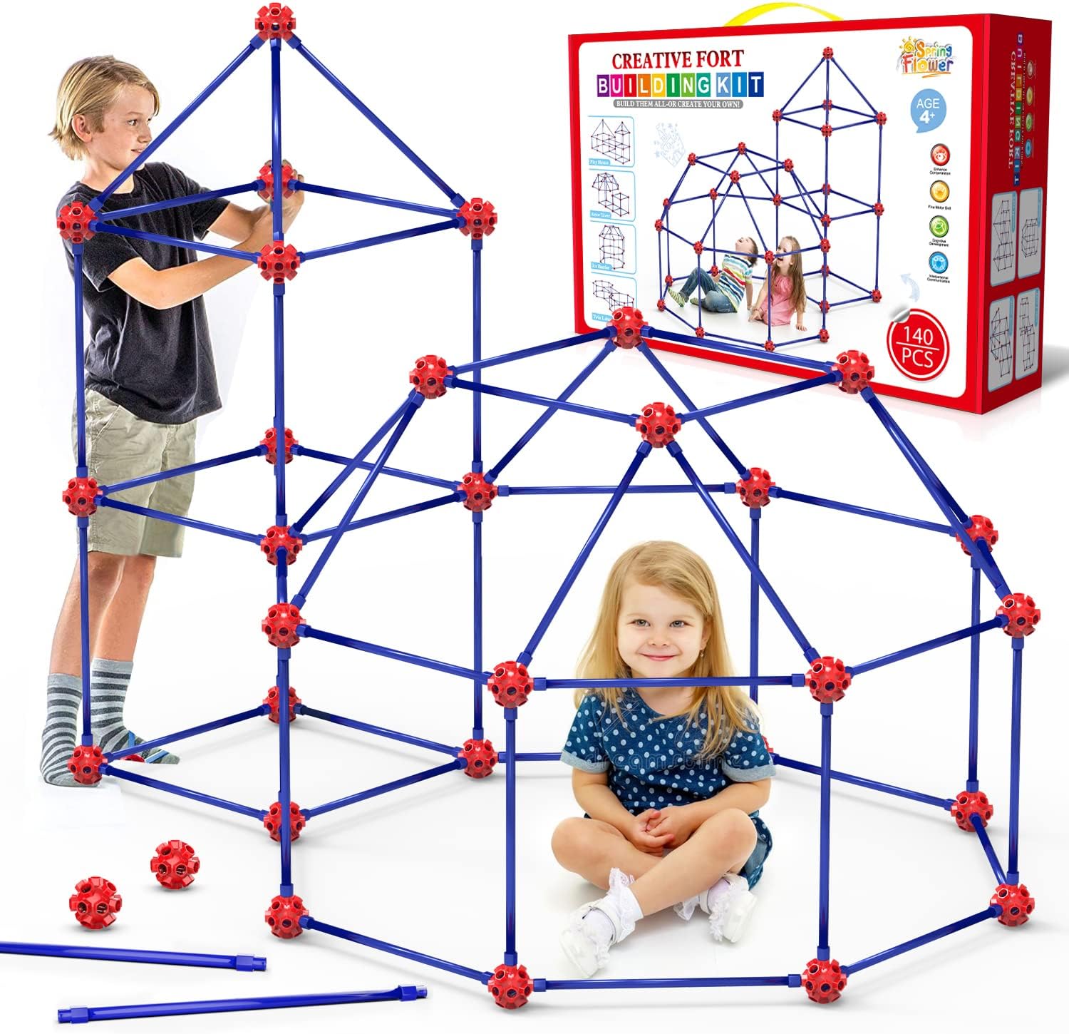 Kids Outdoor Fort Building Kit - Virella Store Fort Building Kit for