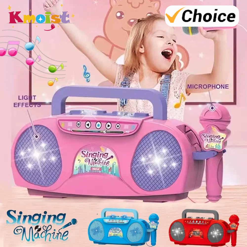 Kids Outdoor Instruments - Music Instrument Microphone Karaoke Machine with