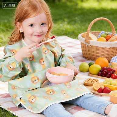 Kids Outdoor Water Table - Clean Feeding Bib for Baby Boys