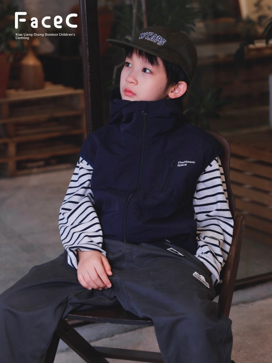 Facec Boys Outdoor Breathable  - Kids Outdoor Vest ulasan dan harga