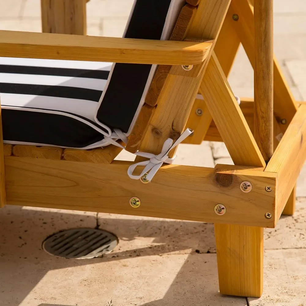 t Outdoor Wooden Chaise Lounge - Kids Outdoor Lounge Chair With Umbrella ulasan dan harga