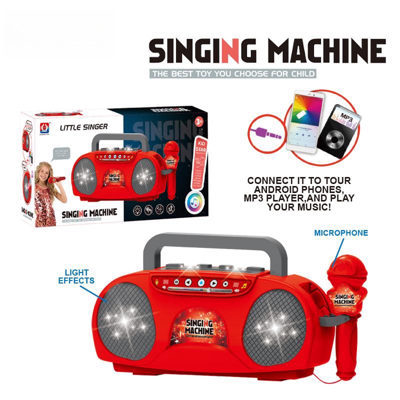 Kids Microphone Karaoke Machin - Kids Outdoor Instruments ulasan dan harga