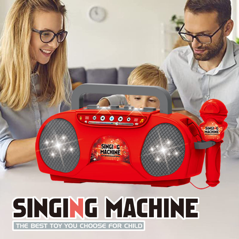 Kids Microphone Karaoke Machin - Kids Outdoor Instruments ulasan dan harga