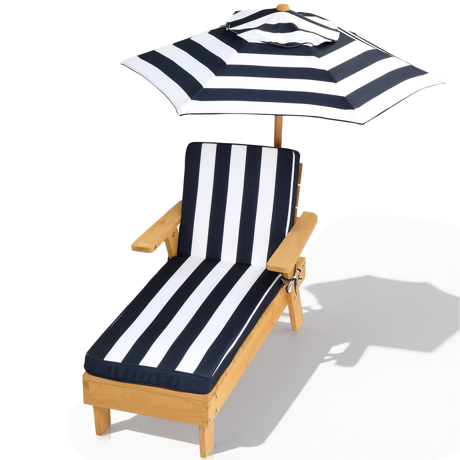 Kids Chaise Lounge Patio Loung - Kids Outdoor Lounge Chair With Umbrella ulasan dan harga