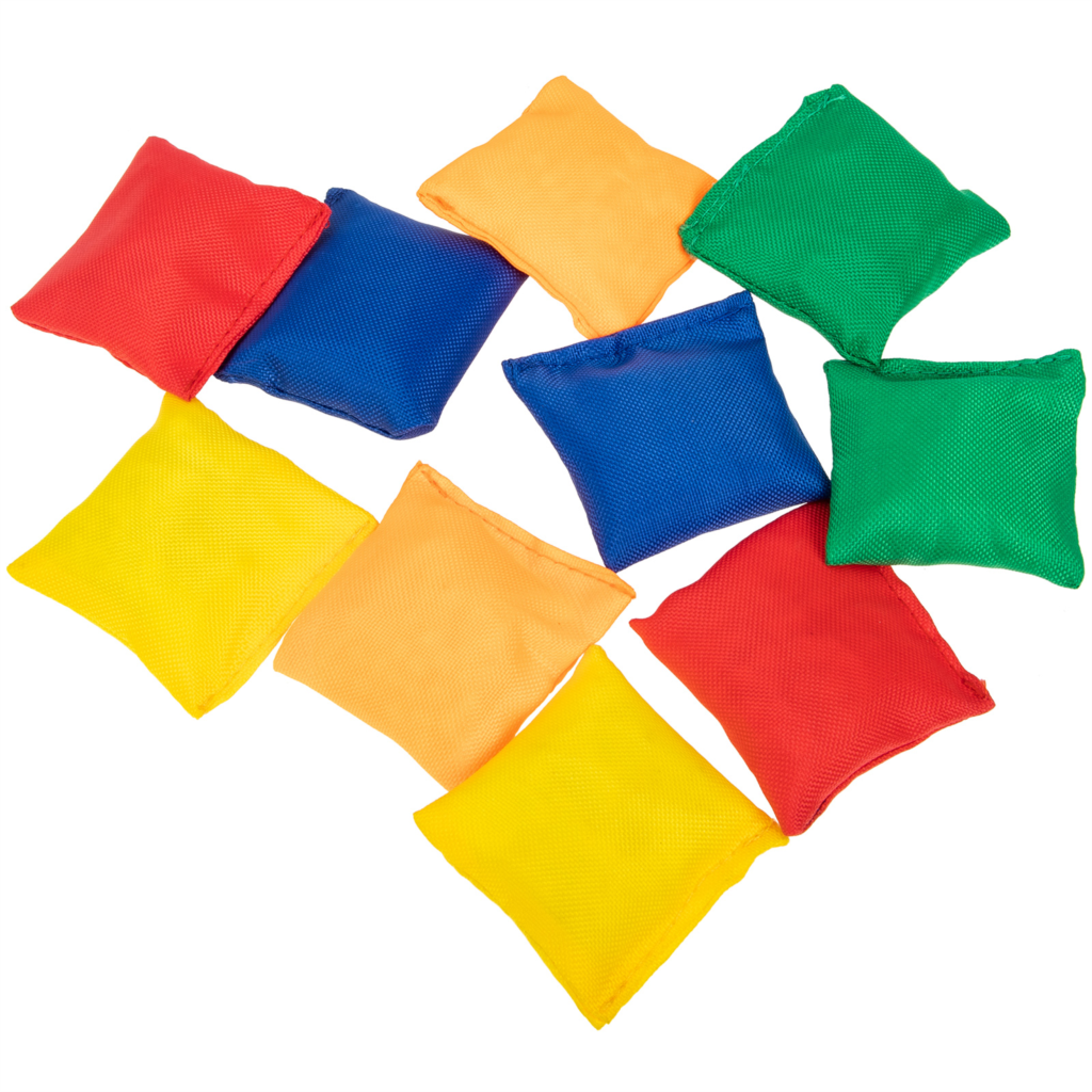 10 Pcs Mini Bean Bags Colorful - Kids Outdoor Bean Bag ulasan dan harga