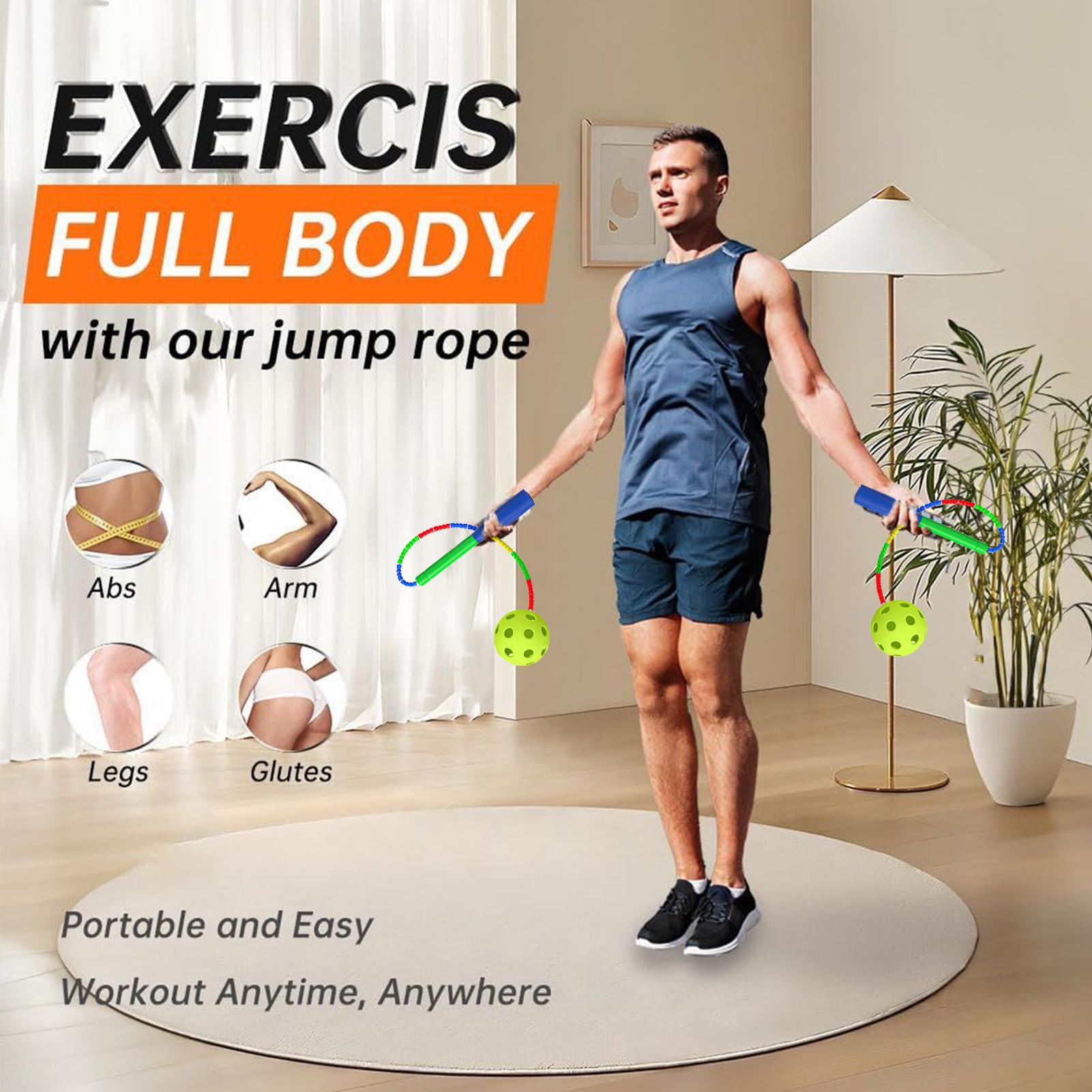 Skipping Rope Jump Rope With C - Kids Outdoor Gym Equipment ulasan dan harga