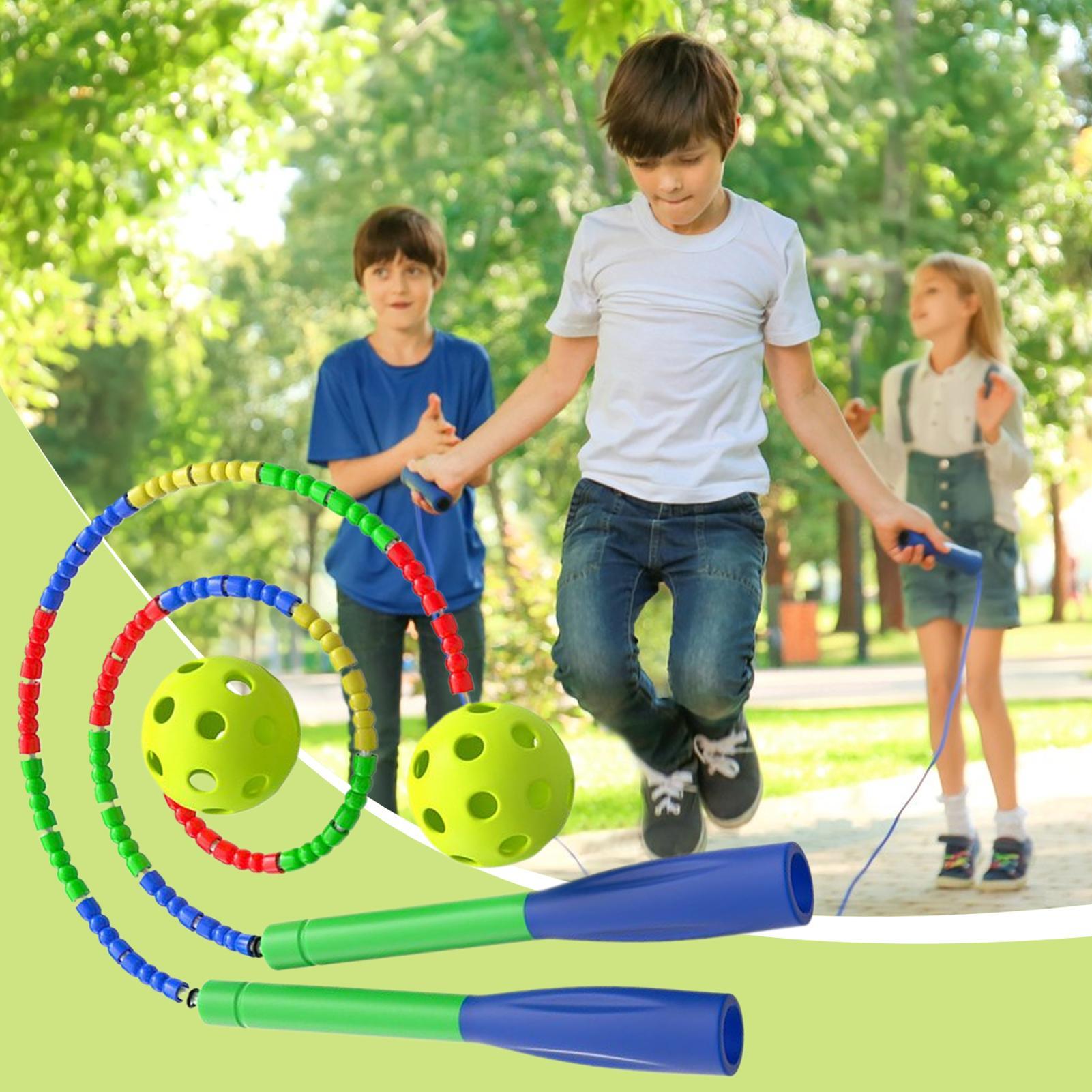 Skipping Rope Jump Rope With C - Kids Outdoor Gym Equipment ulasan dan harga