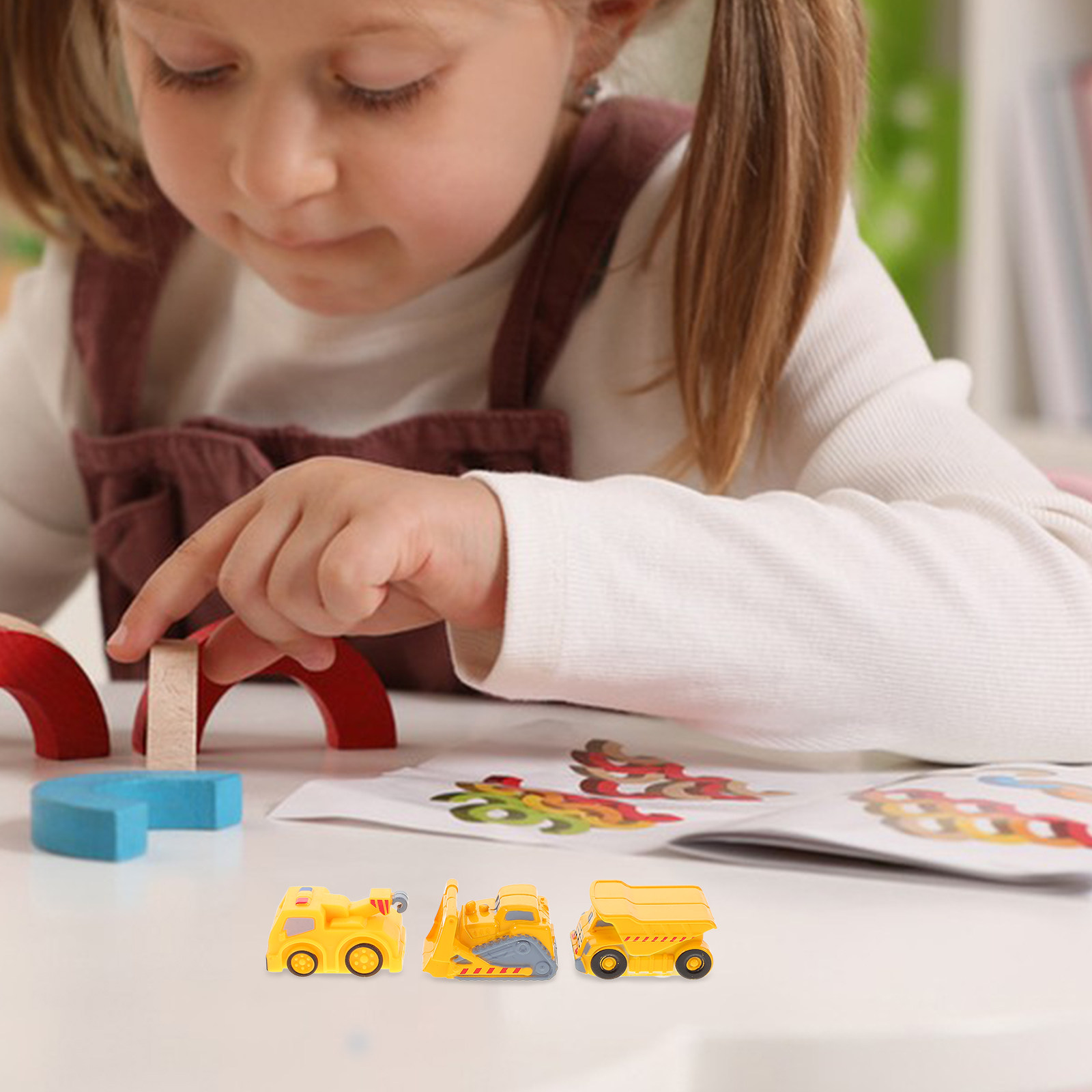 3Pcs Kids Car Set Pretend Play - Kids Outdoor Dump Truck ulasan dan harga