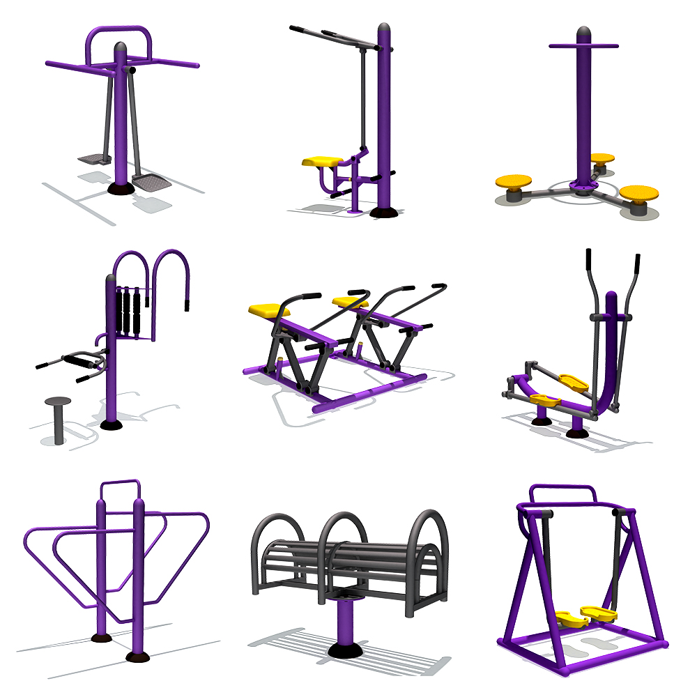 2025 Hot Sale Dual Rider Ellip - Kids Outdoor Gym Equipment ulasan dan harga