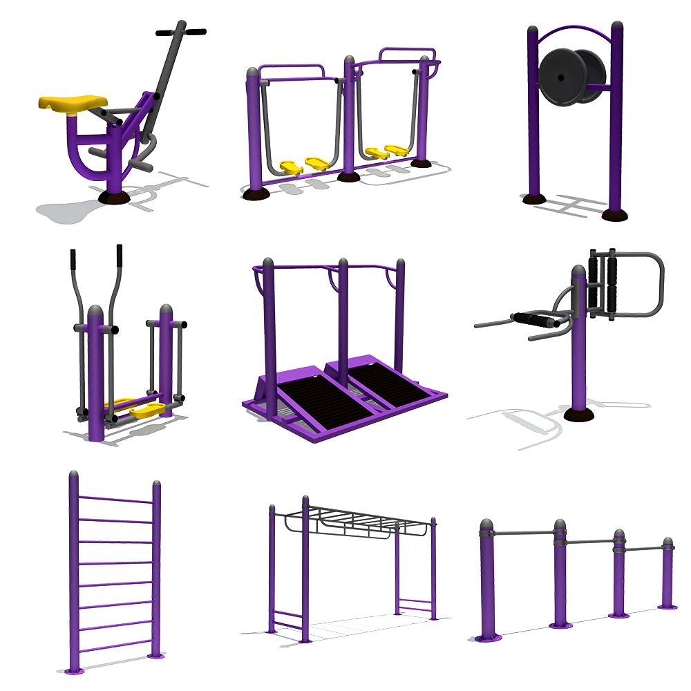 2025 Hot Sale Dual Rider Ellip - Kids Outdoor Gym Equipment ulasan dan harga