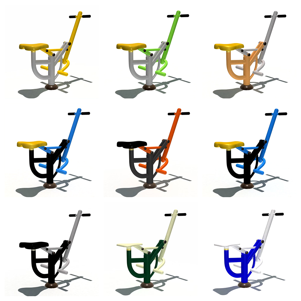 2025 Hot Sale Dual Rider Ellip - Kids Outdoor Gym Equipment ulasan dan harga