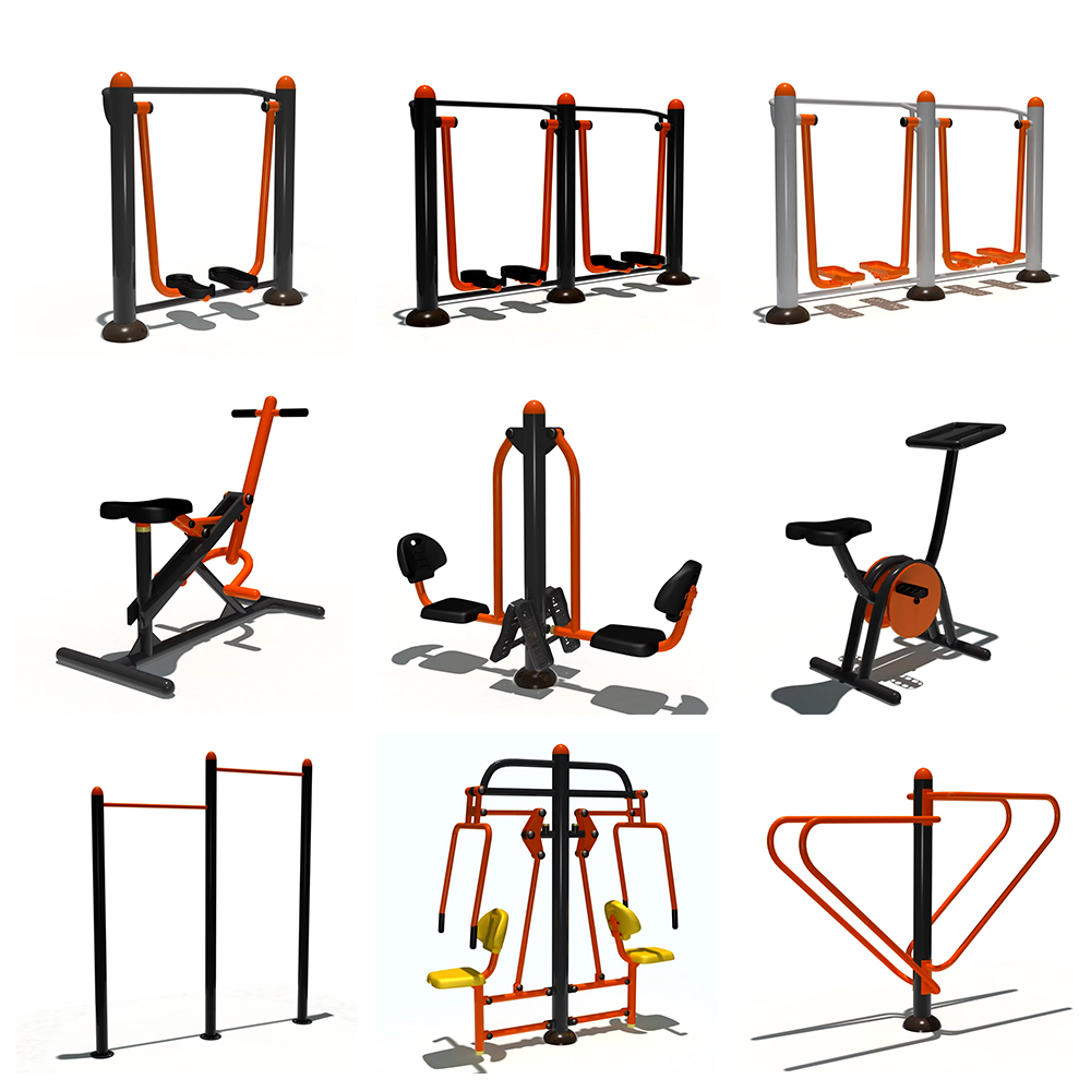 2025 Hot Sale Dual Rider Ellip - Kids Outdoor Gym Equipment ulasan dan harga