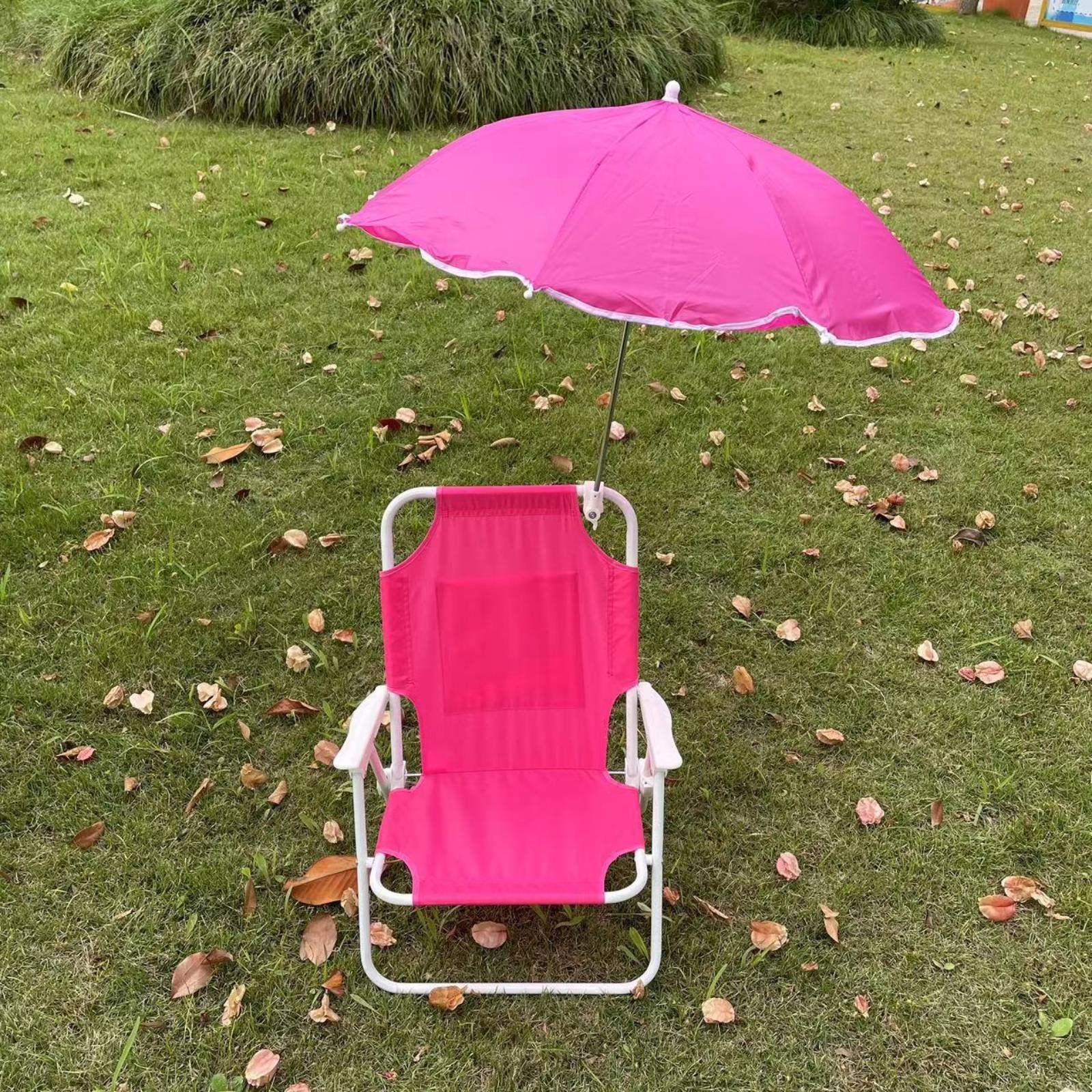Kids Foldable Beach Chair With - Kids Outdoor Lounge Chair With Umbrella ulasan dan harga
