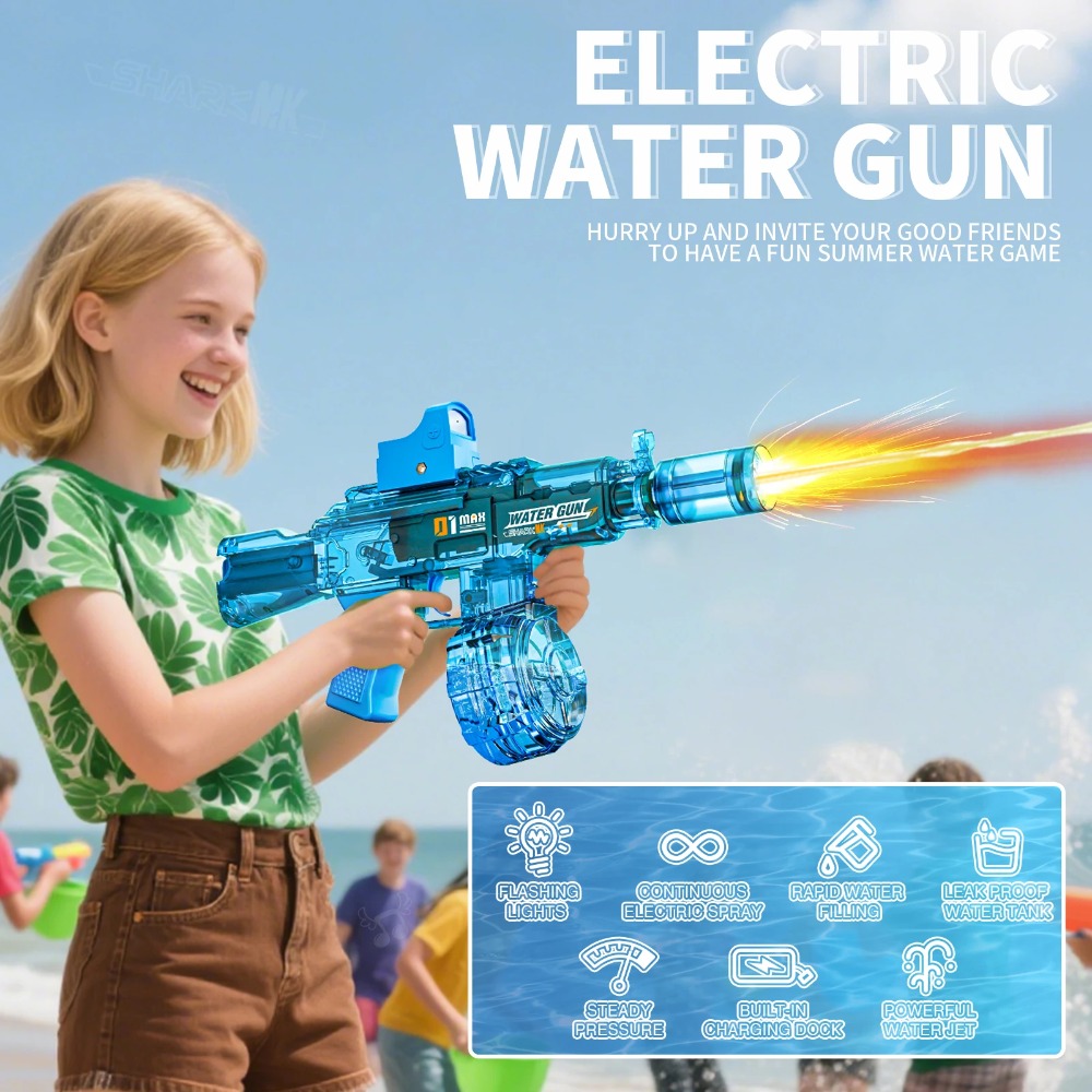 AK Electric Water Gun Toy High - Kids Outdoor Yard Games ulasan dan harga