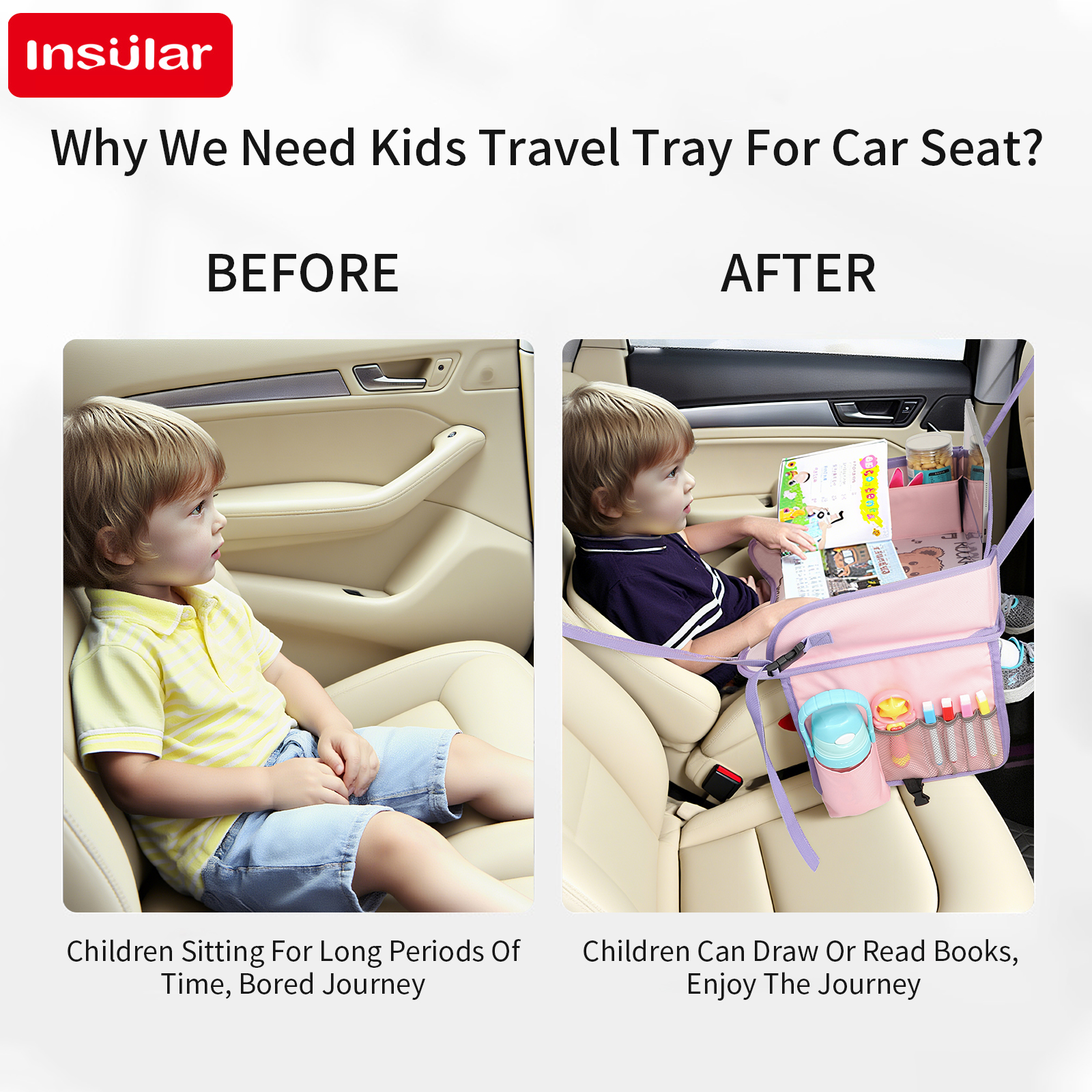 Kids Travel Tray Storage Pocke - Kids Outdoor Water Table ulasan dan harga