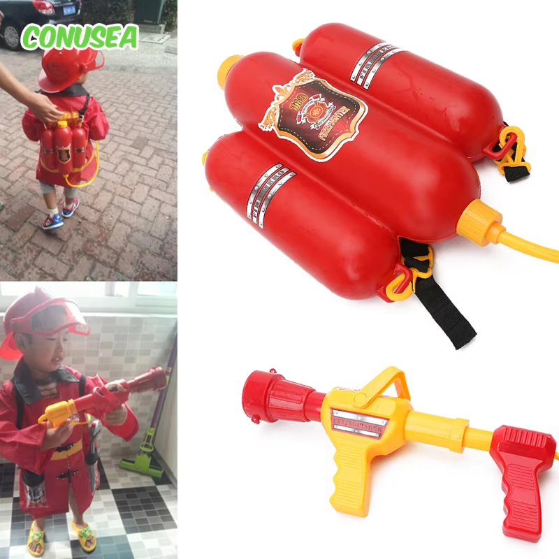 Fire Backpack Water Gun Large  - Kids Outdoor Yard Games ulasan dan harga