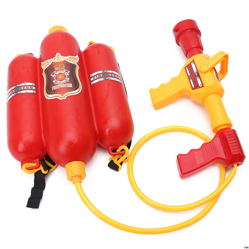 Fire Backpack Water Gun Large  - Kids Outdoor Yard Games ulasan dan harga