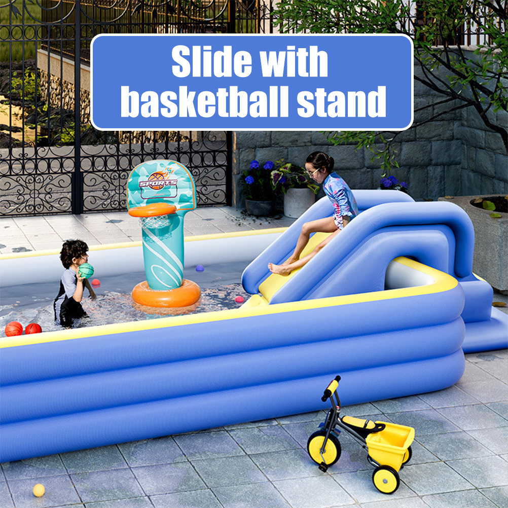 Inflatable Water Slide Climbin - Kids Outdoor Play Area ulasan dan harga