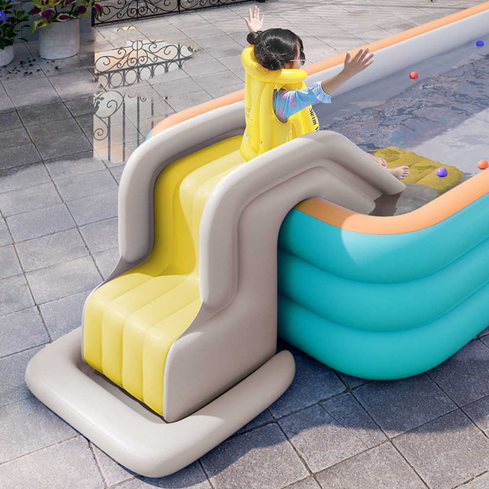 Inflatable Water Slide Climbin - Kids Outdoor Play Area ulasan dan harga