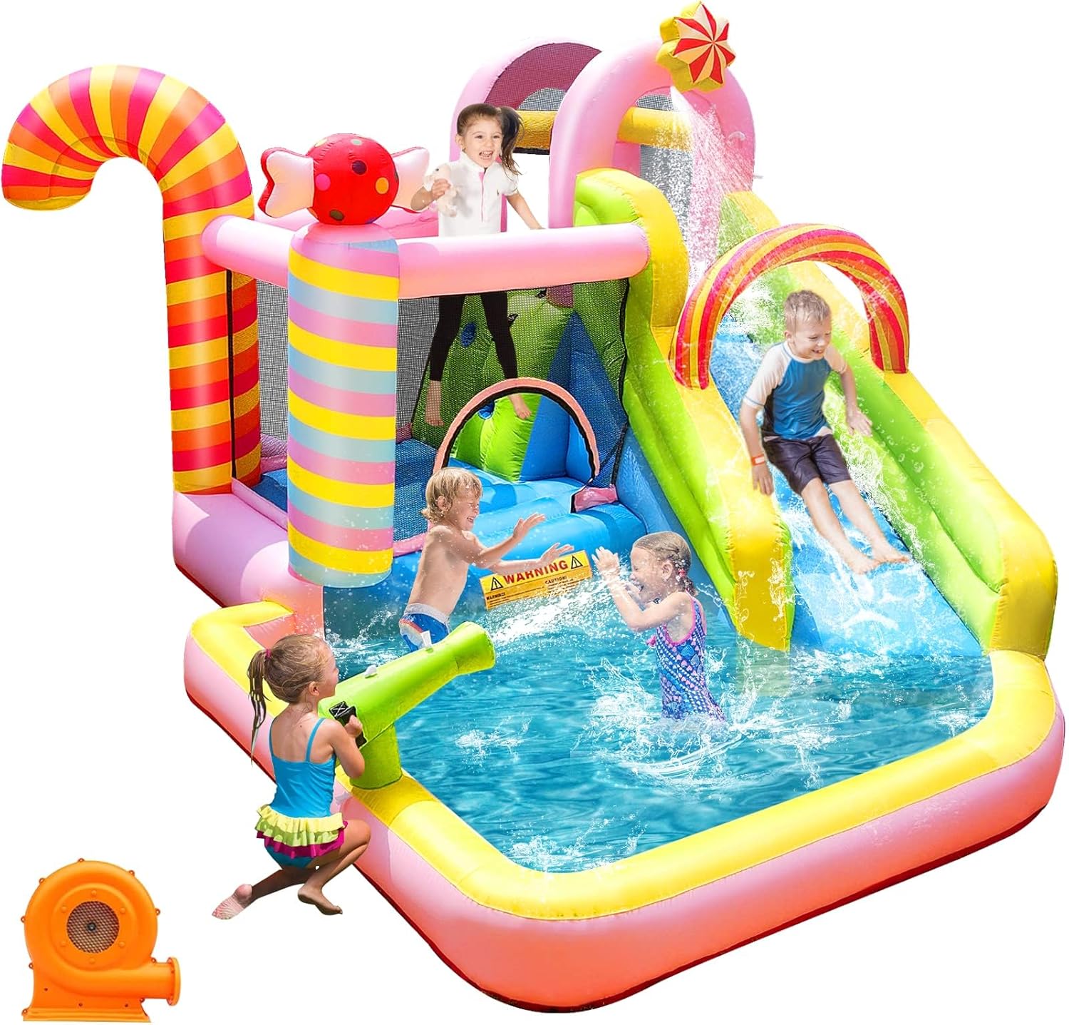 Kids Inflatable Water Slide Bo - Kids Outdoor Basketball Hoop ulasan dan harga