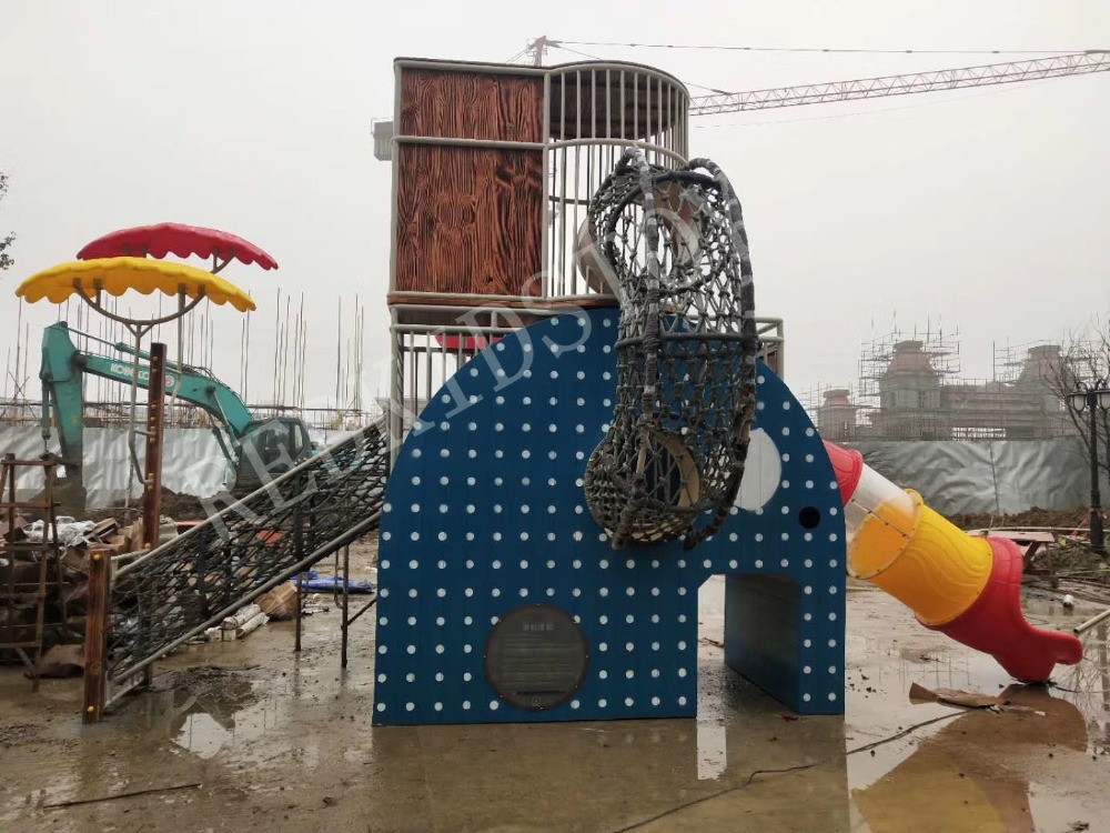 2018 NEW CE Certificated City  - Kids Outdoor Gym Equipment ulasan dan harga