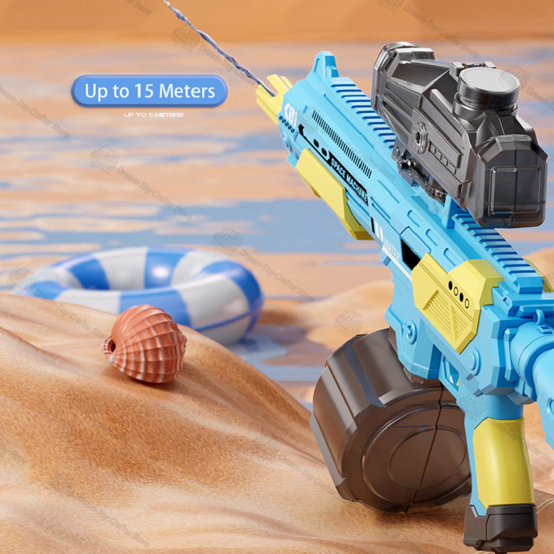 Electric M416 Water Gun Automa - Kids Outdoor Nature Play ulasan dan harga
