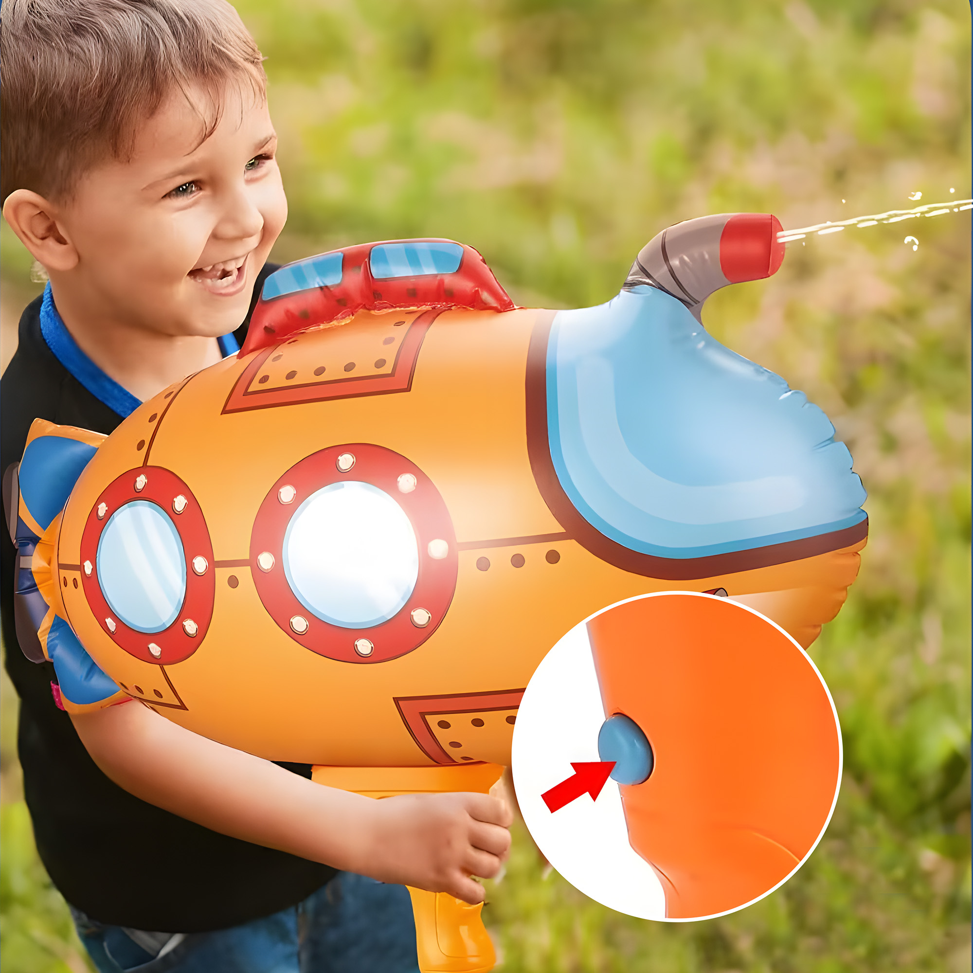 Water Guns for Kids, Inflatabl - Kids Outdoor Nature Play ulasan dan harga