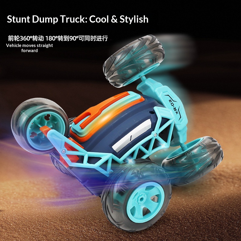 5 Wheel RC Stunt Dump Truck 36 - Kids Outdoor Dump Truck ulasan dan harga