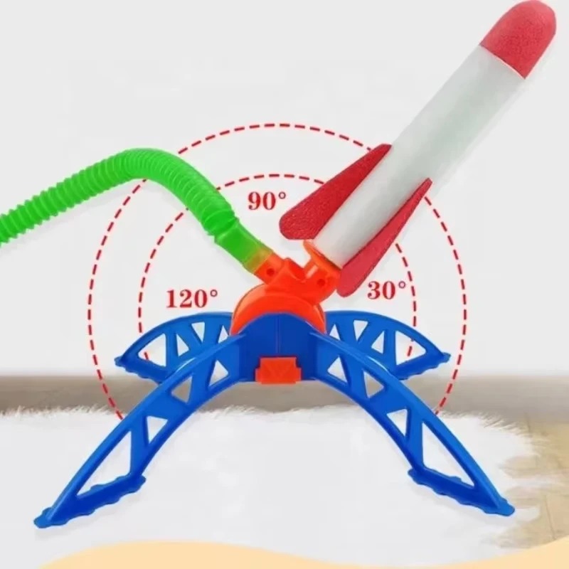 Air Rocket Foot Pump Launcher  - Kids Outdoor Play Area ulasan dan harga