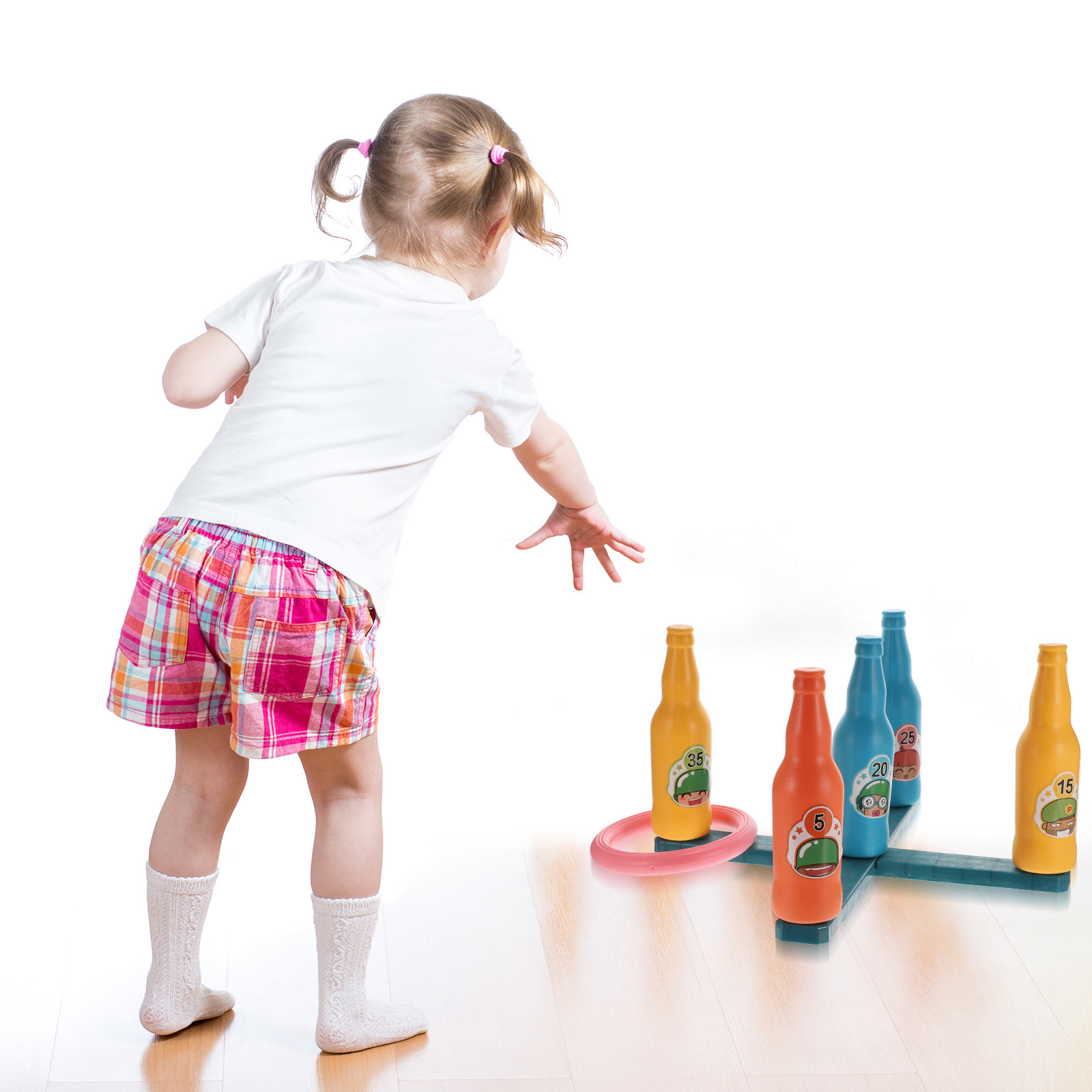 Desktop Bottle Tossing Game To - Kids Outdoor Bean Bag ulasan dan harga