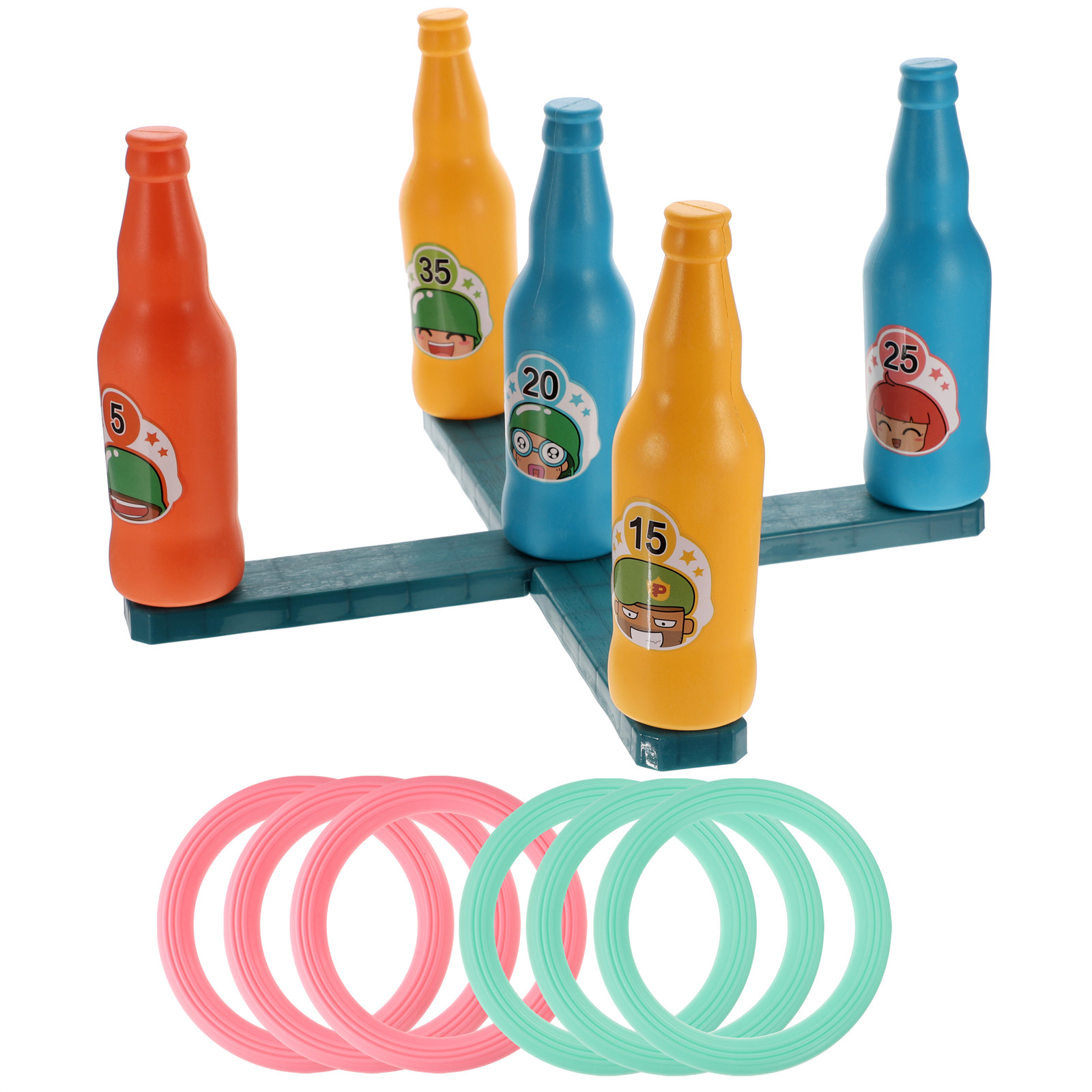 Desktop Bottle Tossing Game To - Kids Outdoor Bean Bag ulasan dan harga