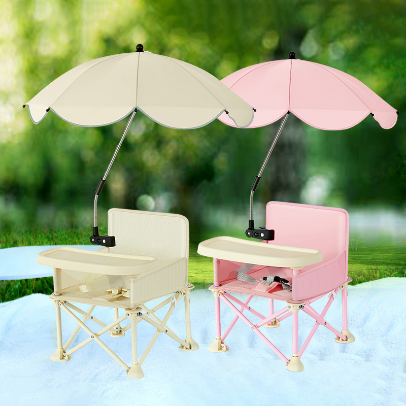 Folding Baby Chair with Umbrel - Kids Outdoor Lounge Chair With Umbrella ulasan dan harga