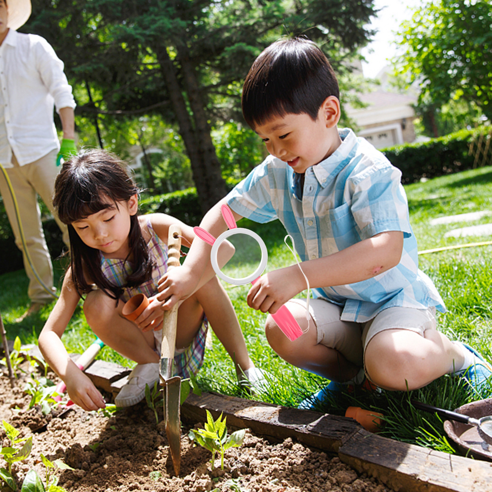 Portable Handheld Magnifying G - Kids Outdoor Nature Toys ulasan dan harga