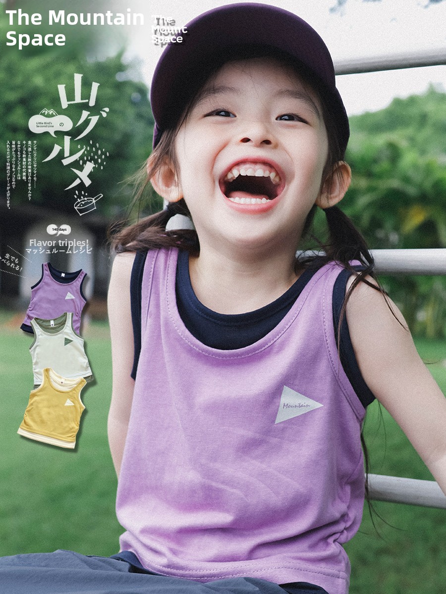 Outdoor Girls Vest the Mount S - Kids Outdoor Vest ulasan dan harga