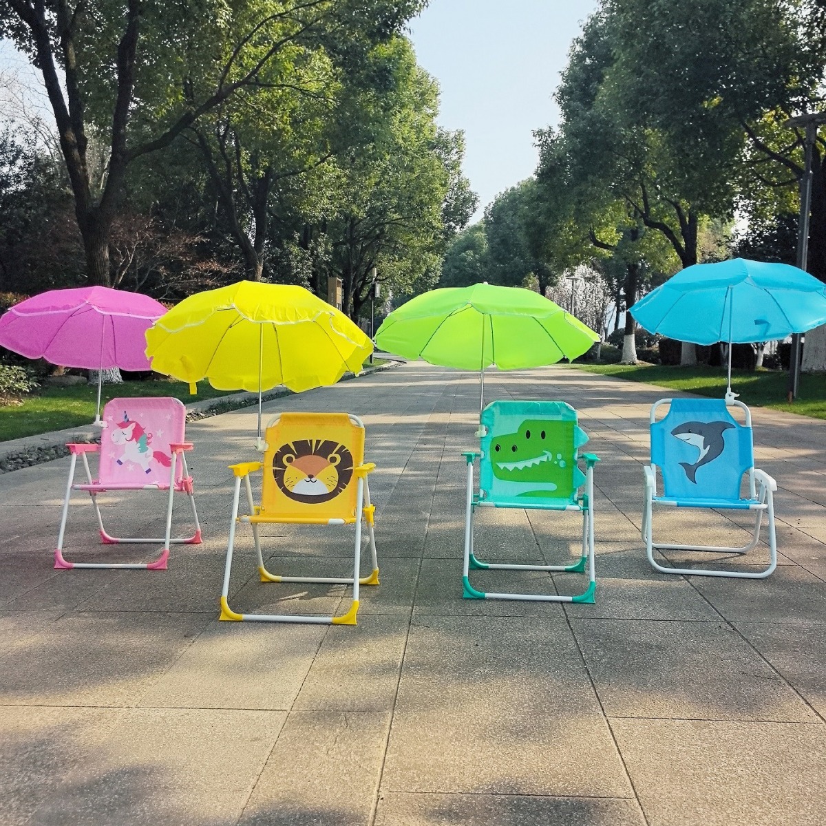 Children Outdoor Seat Portable - Kids Outdoor Lounge Chair With Umbrella ulasan dan harga