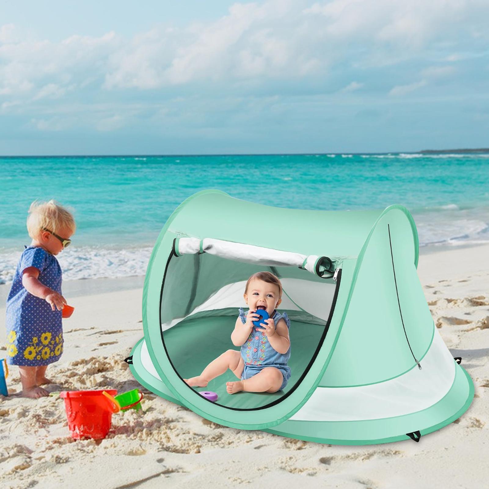 Kids Beach Tent UPF 50 Childre - Kids Outdoor Wagon ulasan dan harga
