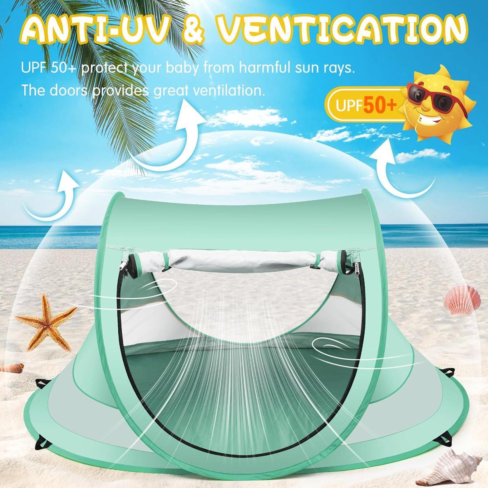 Kids Beach Tent UPF 50 Childre - Kids Outdoor Wagon ulasan dan harga