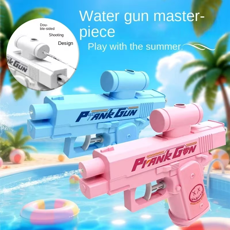 New Two-Way Water Gun Prank Wa - Kids Outdoor Yard Games ulasan dan harga