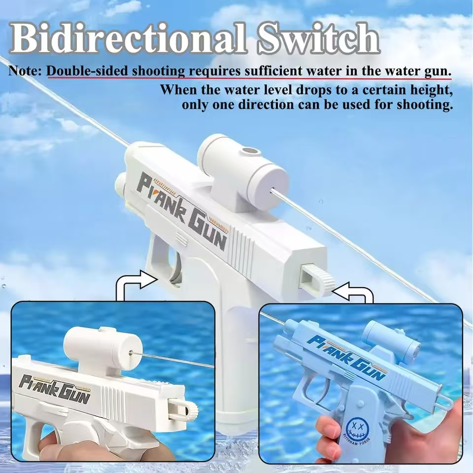 New Two-Way Water Gun Prank Wa - Kids Outdoor Yard Games ulasan dan harga