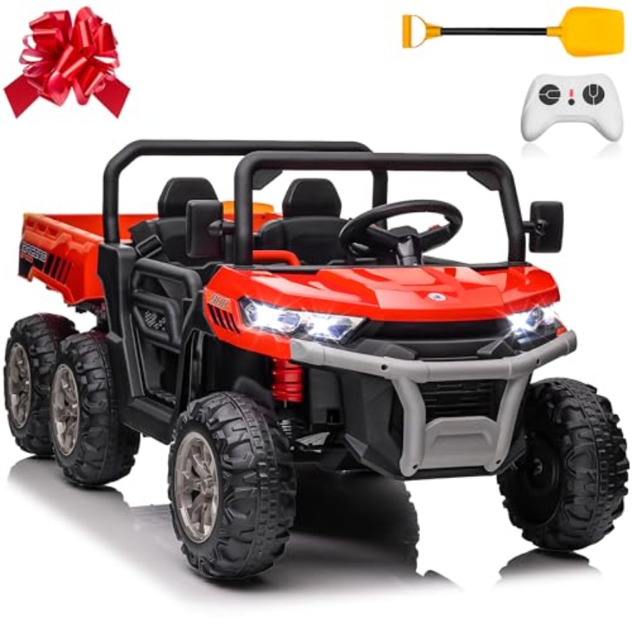 Outdoor electric UTV ride-on d - Kids Outdoor Dump Truck ulasan dan harga