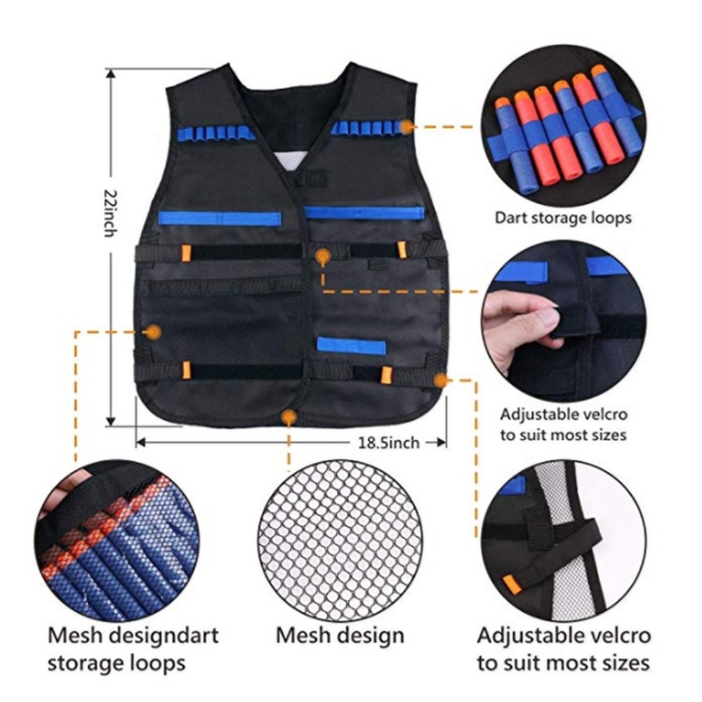 GU3  Kids Tactical Vest Holder - Kids Outdoor Vest ulasan dan harga