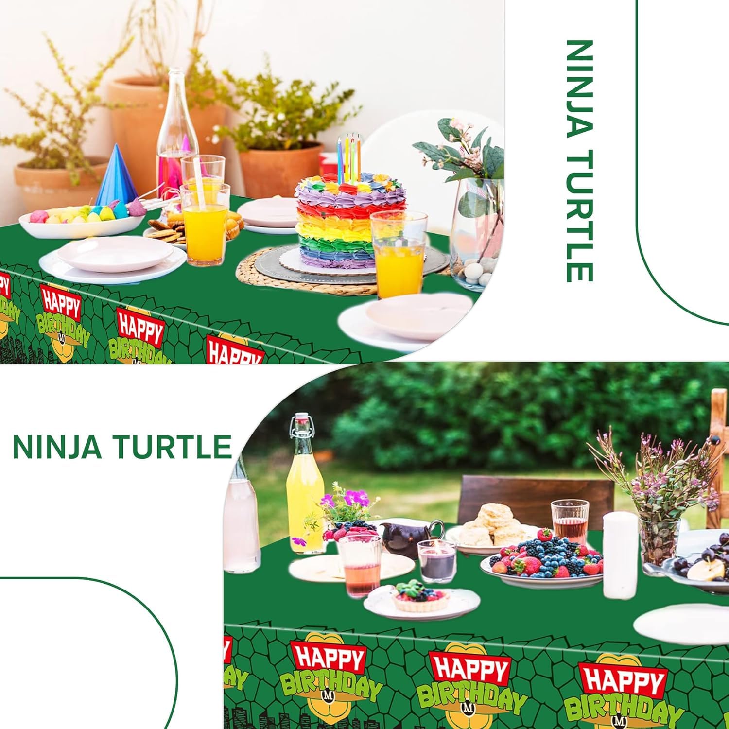 Ninja Turtle Tablecloth for Ki - Kids Outdoor Water Table ulasan dan harga