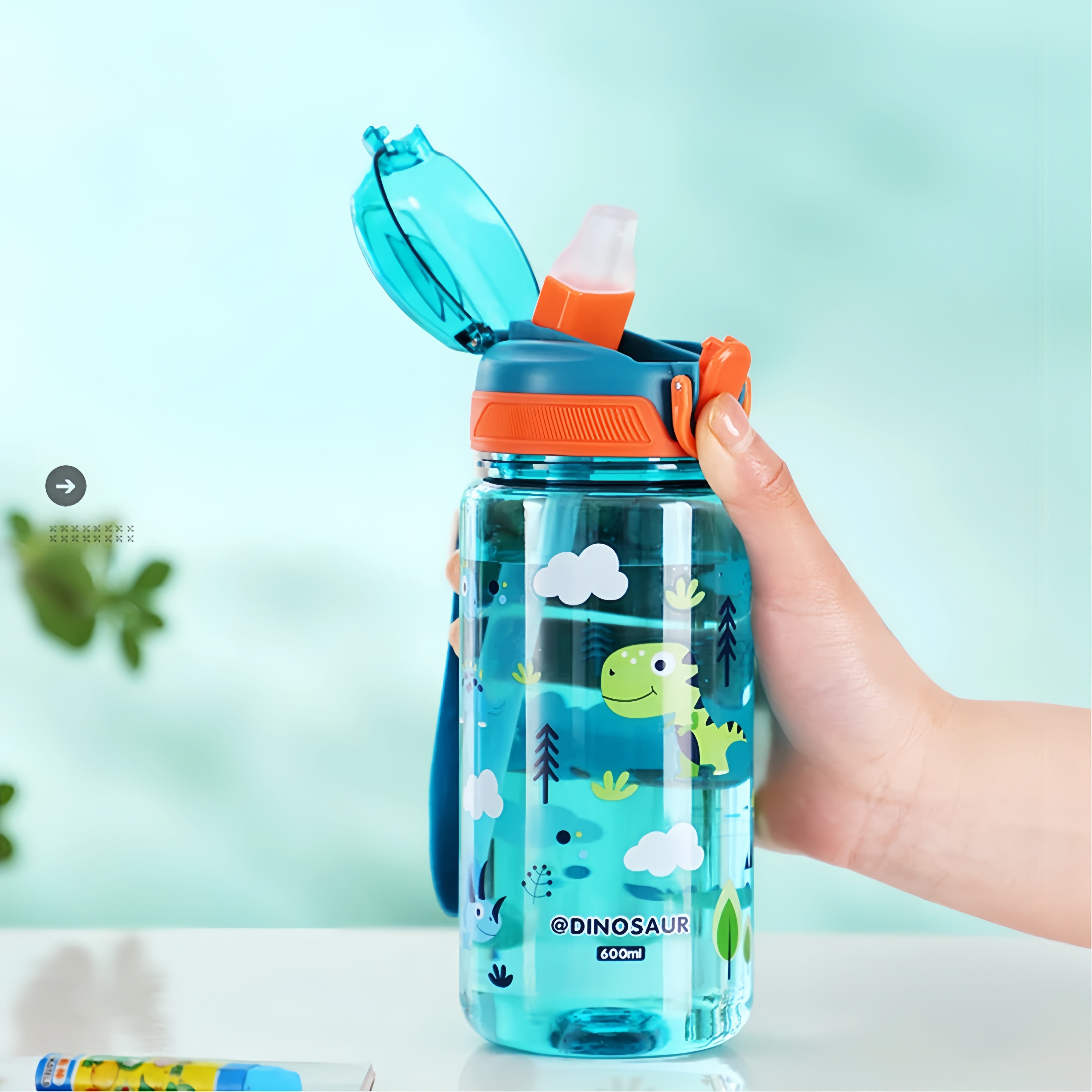 Water Bottle Plastic Handheld  - Outdoor Kid Friendly ulasan dan harga
