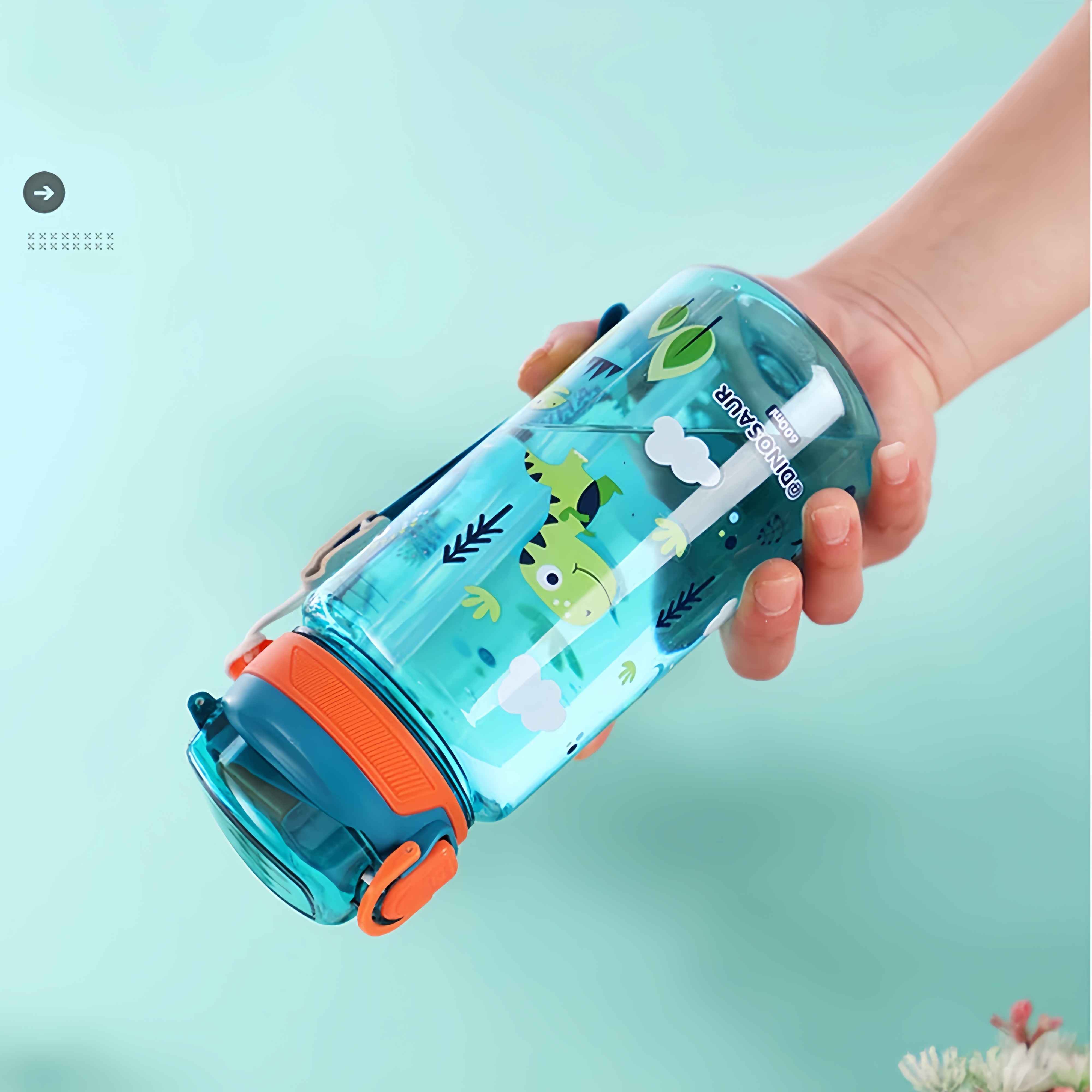 Water Bottle Plastic Handheld  - Outdoor Kid Friendly ulasan dan harga