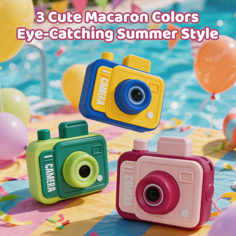 Double-sided Water Gun Camera  - Kids Outdoor Yard Games ulasan dan harga