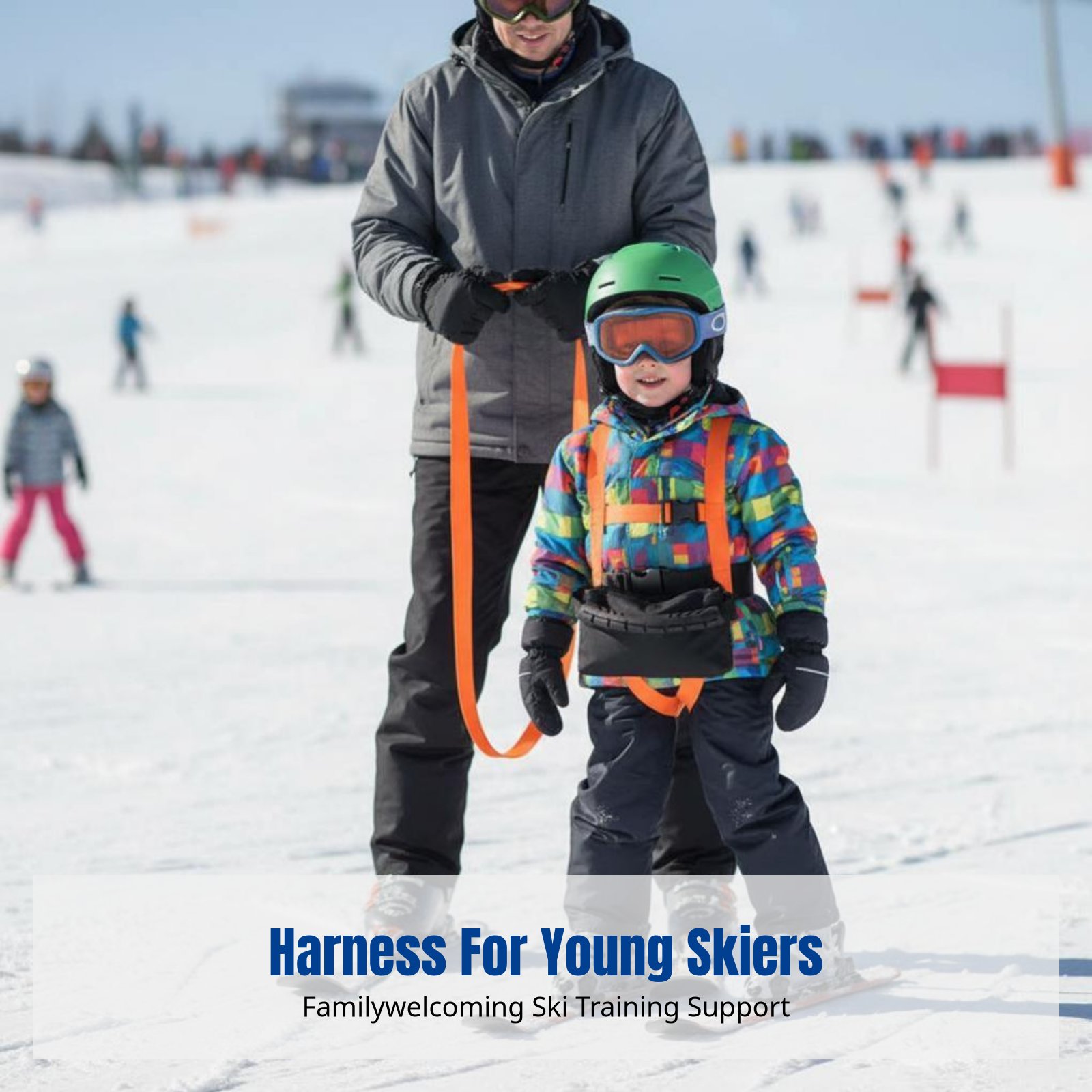 Ski Training Harness, Outdoor  - Kids Outdoor Vest ulasan dan harga
