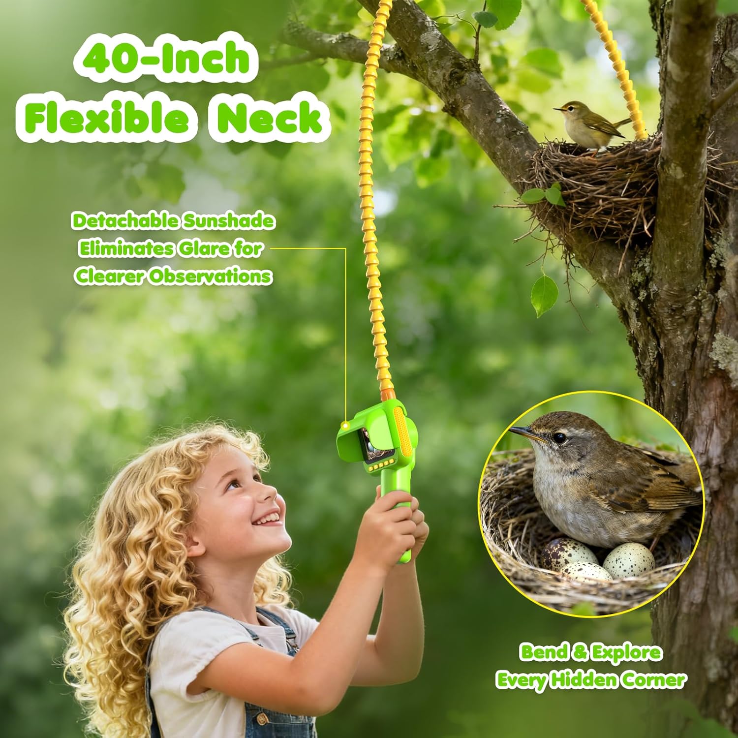 Endoscope for Kids, Borescope  - Kids Outdoor Nature Toys ulasan dan harga
