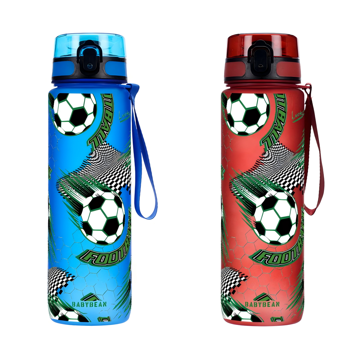 750ml Football Pattern Kids Wa - Outdoor Kid Friendly ulasan dan harga