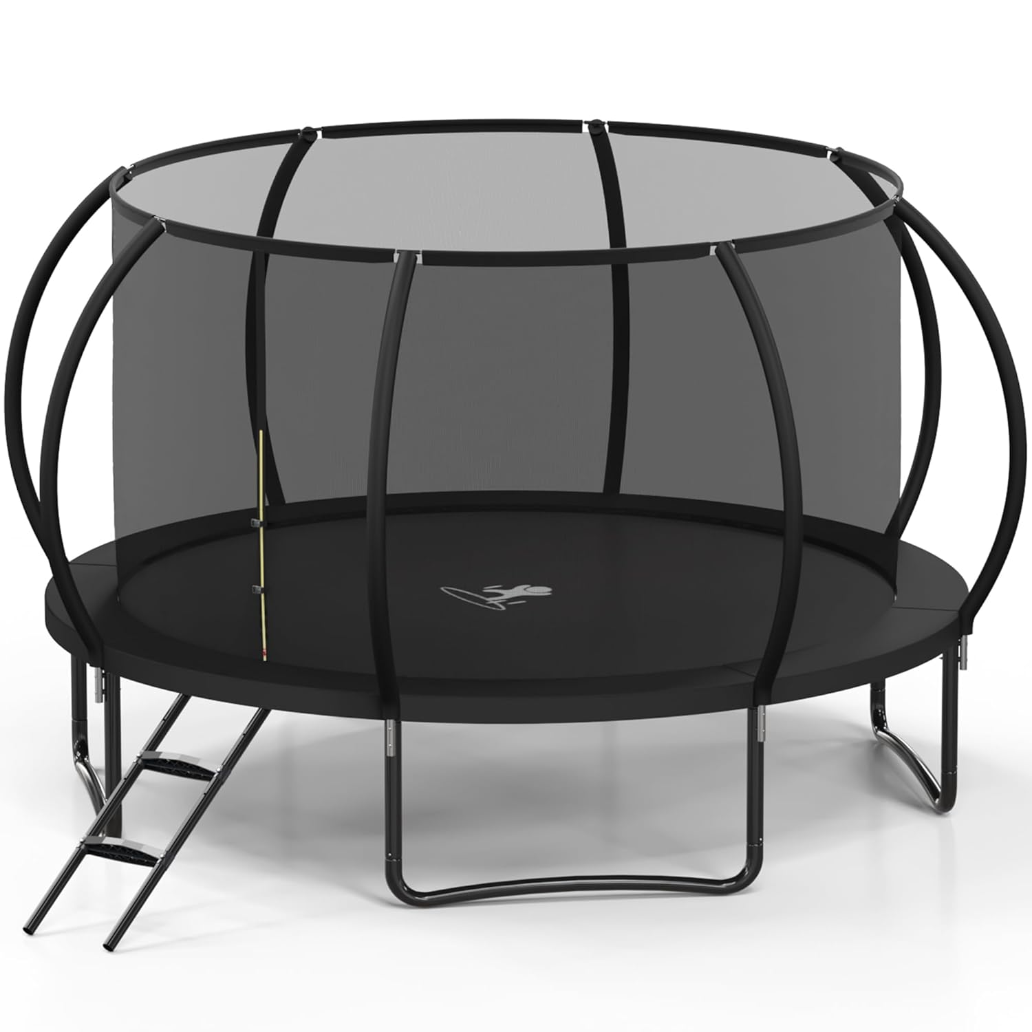 10FT Outdoor Trampoline with N - Kids Outdoor Ladder ulasan dan harga